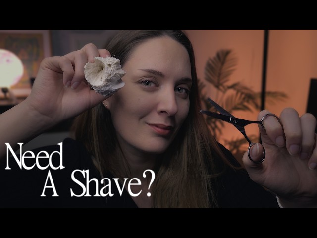 ASMR Need a Shave? (Realistic Barber Beard Trim & Personal Attention)