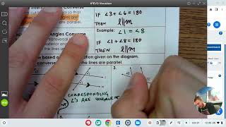 Proving lines are Parallel