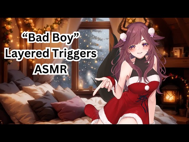 "Bad Boy" Layered Triggers ASMR For Sleep - Kabuki Koi