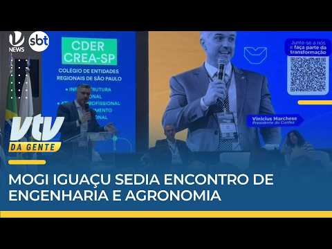 Mogi Iguaçu sedia encontro nacional de engenharia e agronomia | VTV da Gente