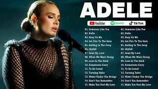 Top Adele  Playlist 2025  Adele Greatest Hits Collection Of All Time