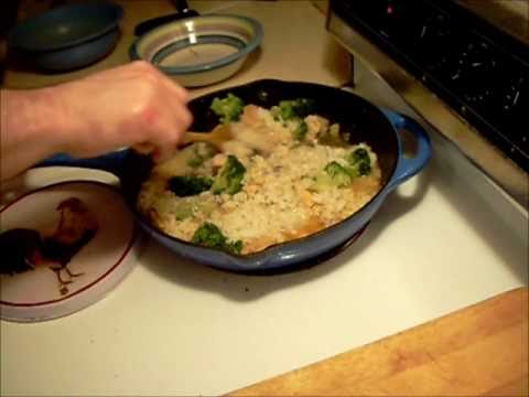CREAMY CHICKEN BROCCOLI and RICE