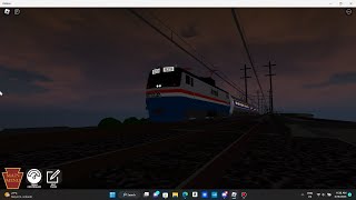 Roblox Nec Amtrak Aem-7 Keystone With Metroliner Outbound