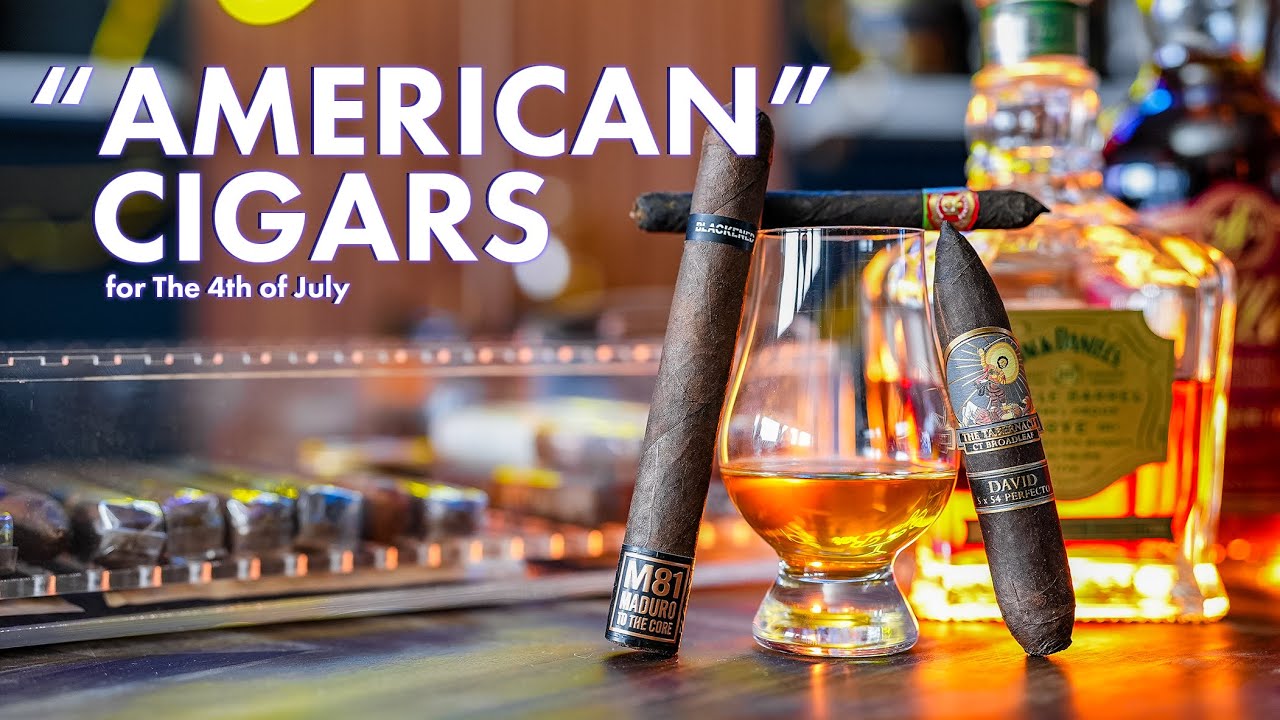Top 3 "American" Cigars for The 4th - Foundation "David," Fuente Exquisitos, Blackened M81 Maduro