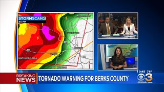 Tornado Coverage | CBS3 | September 8, 2021