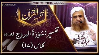 Tafseer-Surah Al BUROOJ┇Class17┇Sheikh Abdullah Nasir Rehmaniᴴᴰ