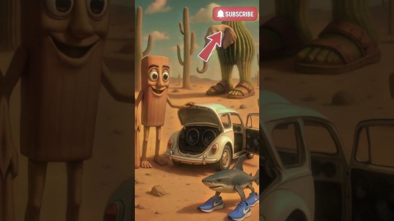 🔥 "Tung Tung & Tralalero — WORLD BASS TOUR in the Demon VW VOLKSWAGEN FUNK 🪵🦈🚗💣 