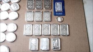 My Silver Stack @fter 2 Months of Stacking
