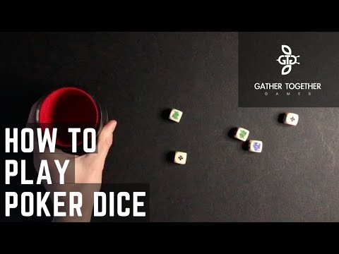 Video: Hoe Speel Je Dobbelstenen Poker?