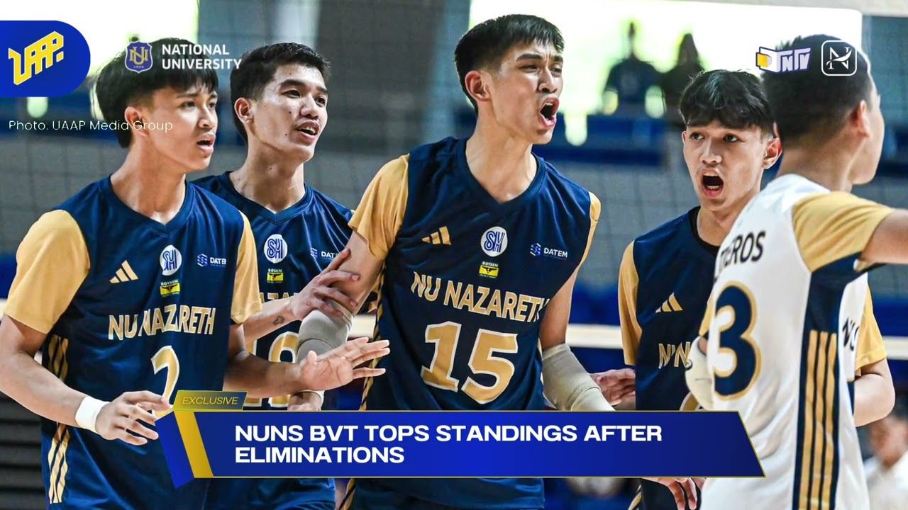 UAAP #N_Updates: NUNS BVT Stands with Silver in UAAP Season 88