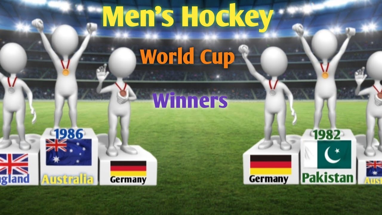 Winners of Hockey World Cup Men's Hockey World Cup Winners 19722018