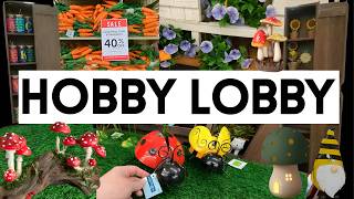 Hobby Lobby Spring Decor- New Finds-Shop With Me