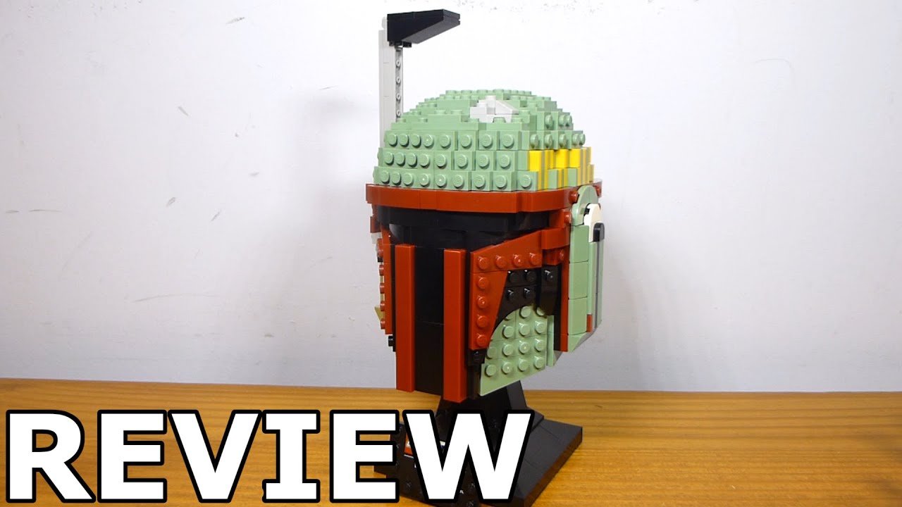 Lego Star Wars Boba Fett Helmet Review Set #75277 - YouTube