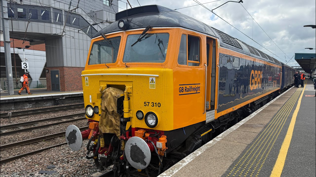 Train Spotting at Doncaster Station 25/4/2025