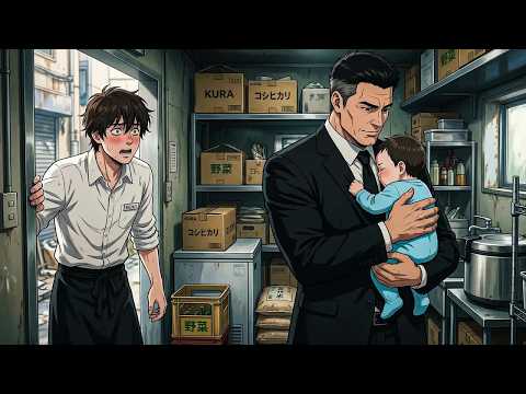 An Omega Waiter Brought His Baby To Work—He Thought He’d Be Fired, But The Alpha Boss Held The B