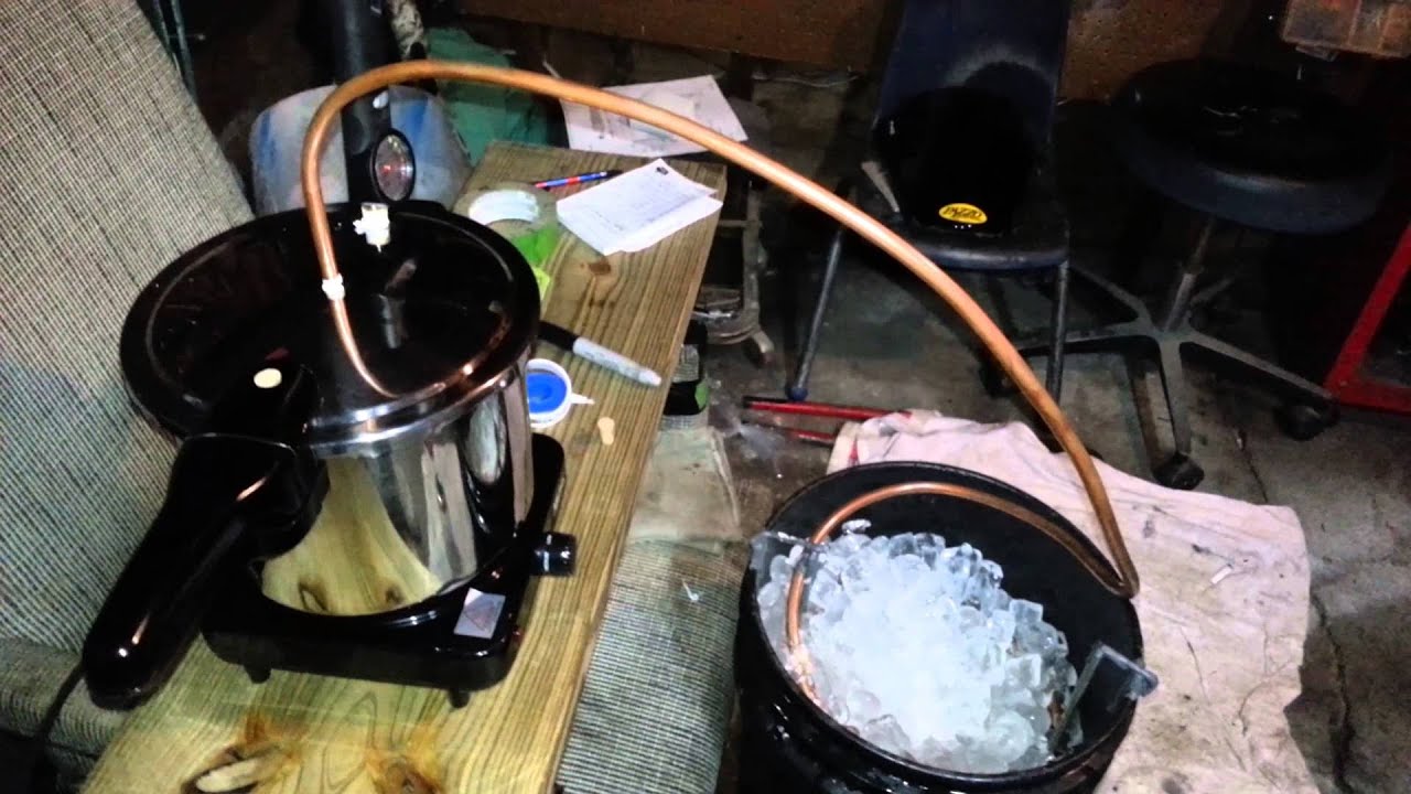 Home Made Alcohol Pressure Cooker Modification - YouTube