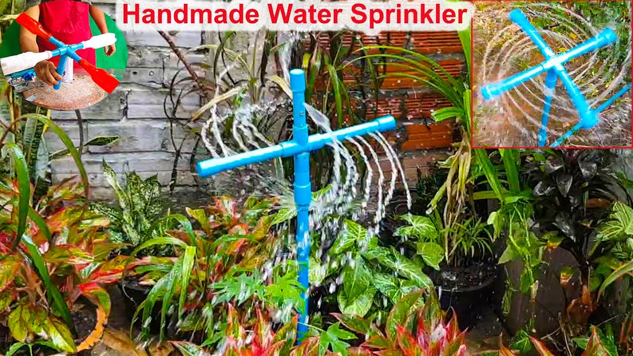 Amazing Ideas Watering System How to make water sprinkler 