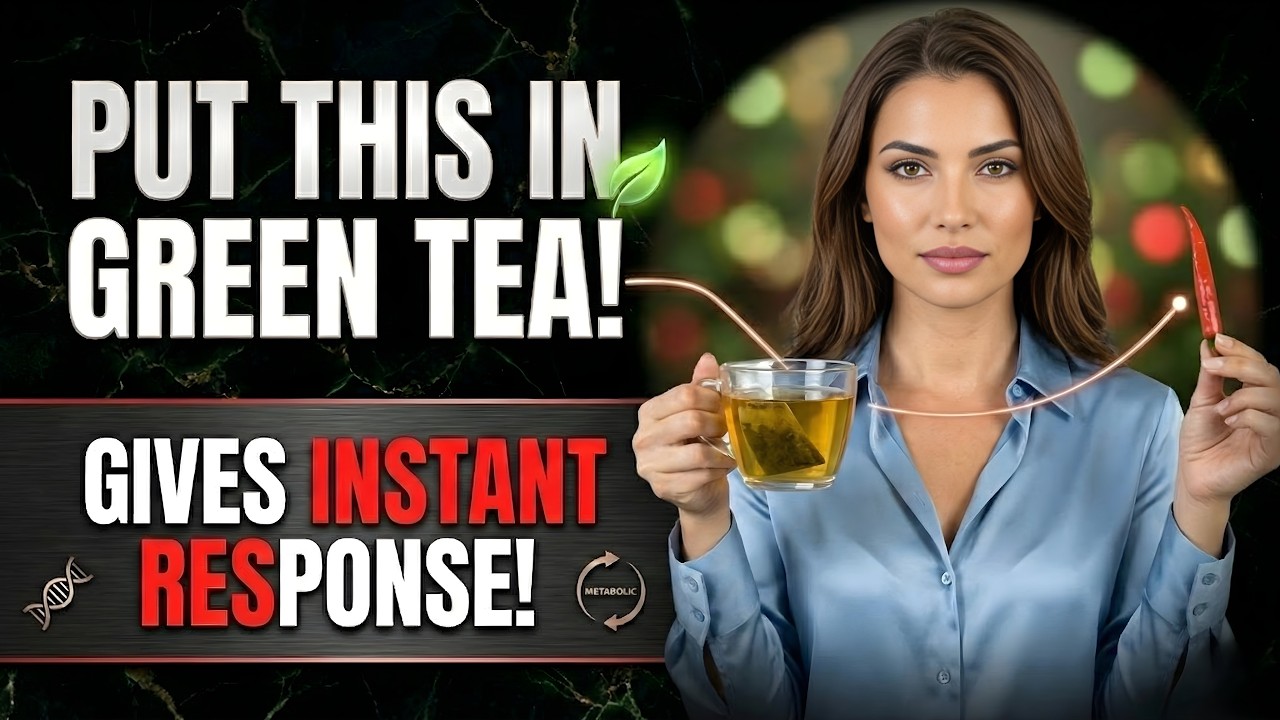 Urologist Never Drink Green Tea Without This — The Blood Flow Difference Is Remarkable