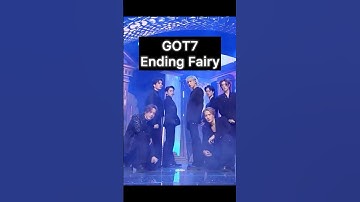 GOT7 ENDING FAIRY |#mcountdown + #musicbank | #shorts #got7 #ahgase #winterheptagon