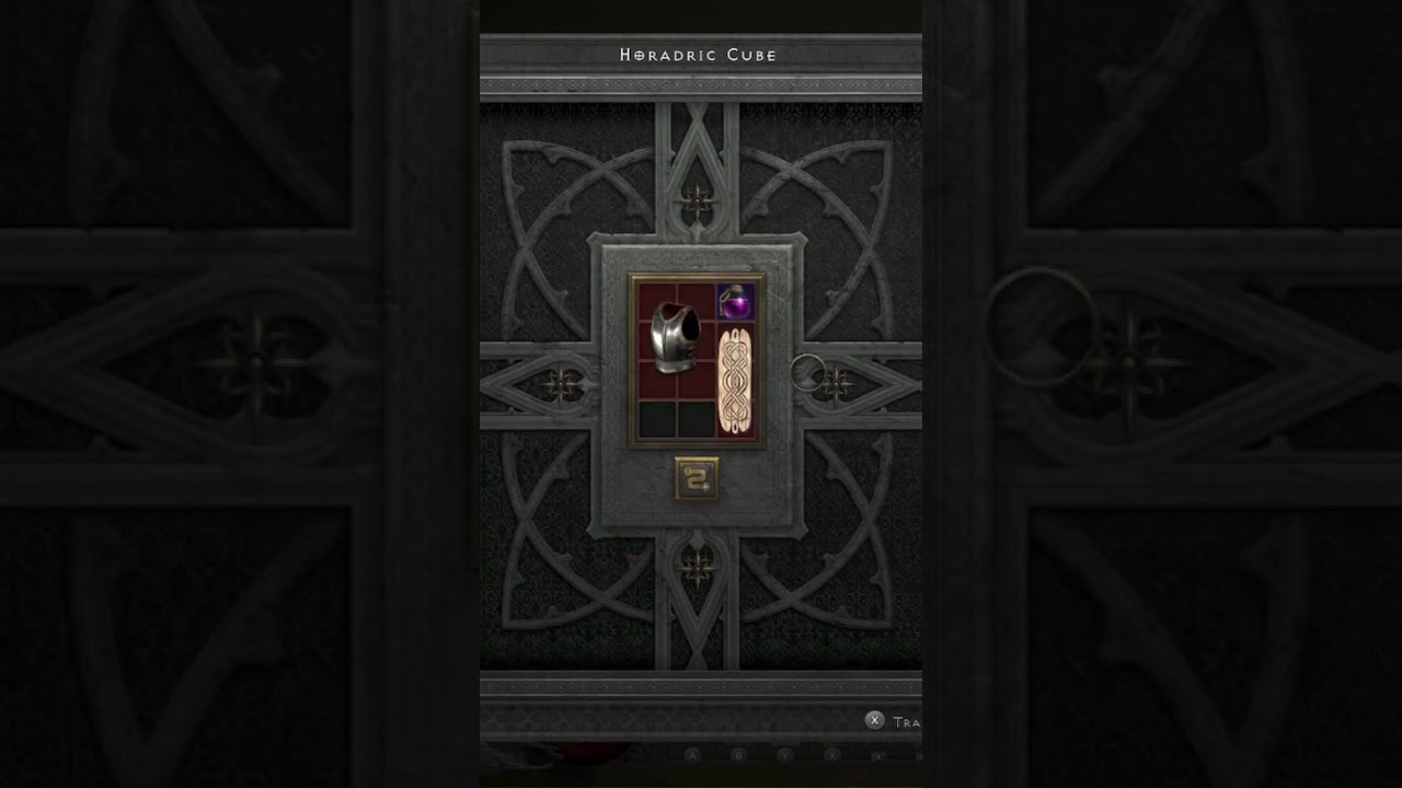 LOOT TO CUBE special console skill in Diablo 2 Resurrected 🤙🏼 