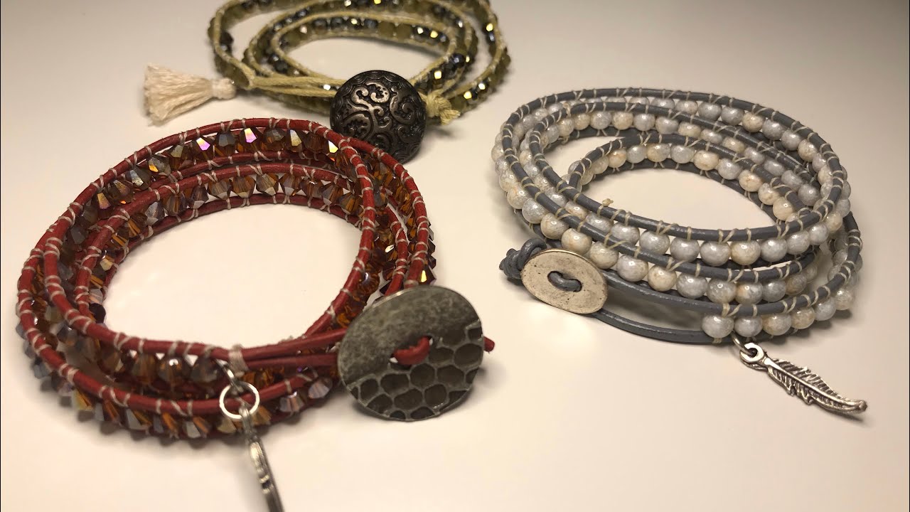 Wrap ip bileklik yapımı /wrap rope bracalet making / kolay bileklik/