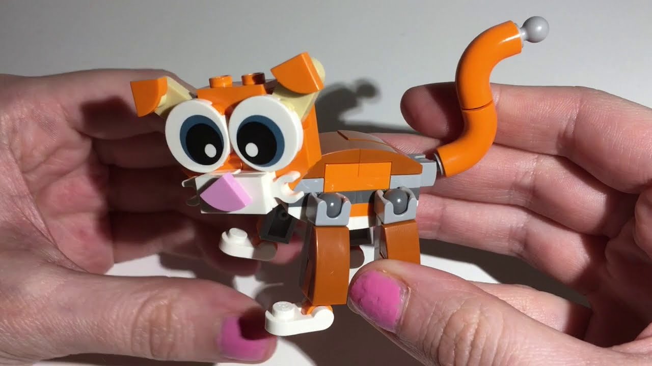 LEGO 30574: Creator 3 in 1 cat (polybag) speedbuild