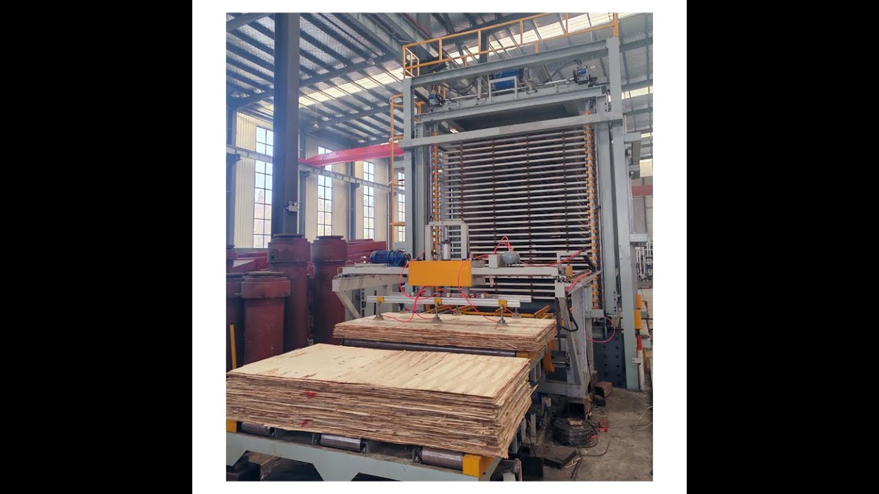 Full Automatic 30Layers  Plywood Loader and Unloader Production Line 