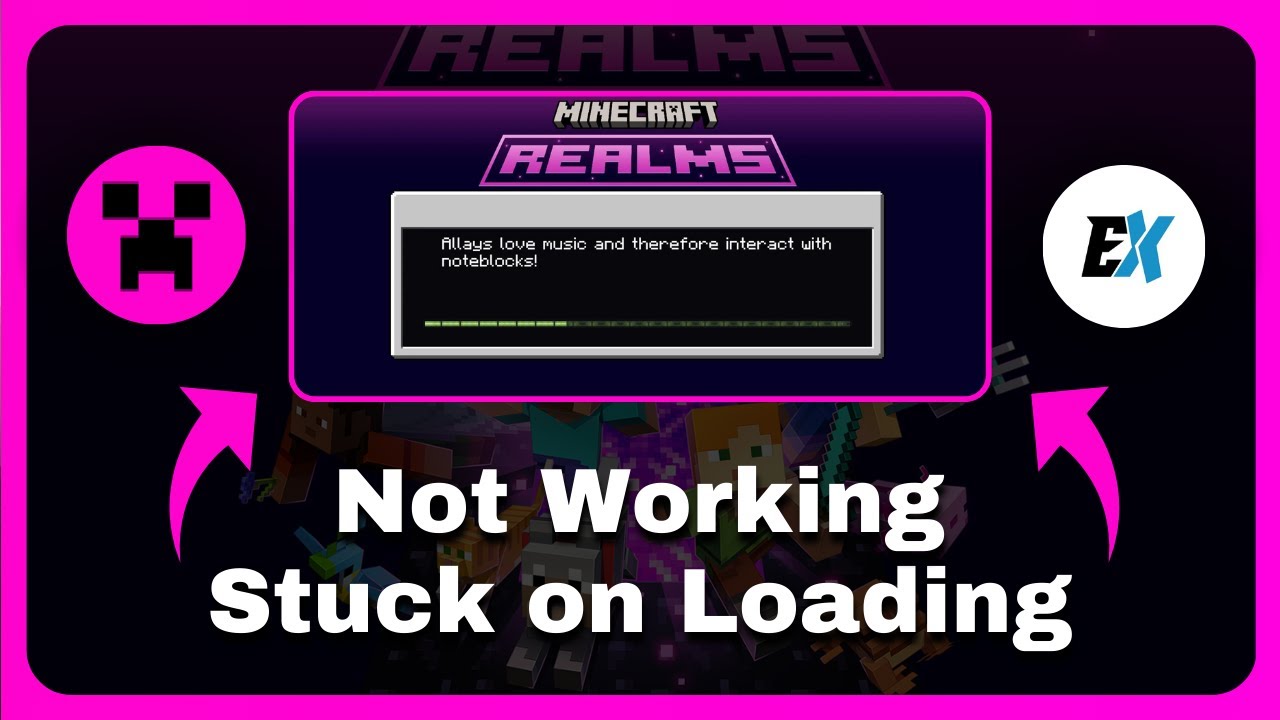 How to Fix Minecraft Realms Not Working - Minecraft Realms Stuck on Loading (Won’t Load)