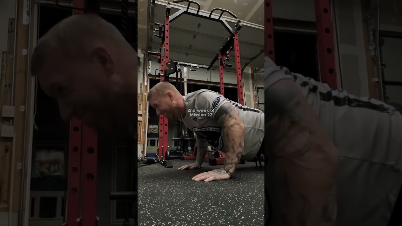 Week 2 of the 2200 Push-Up Challenge 💪