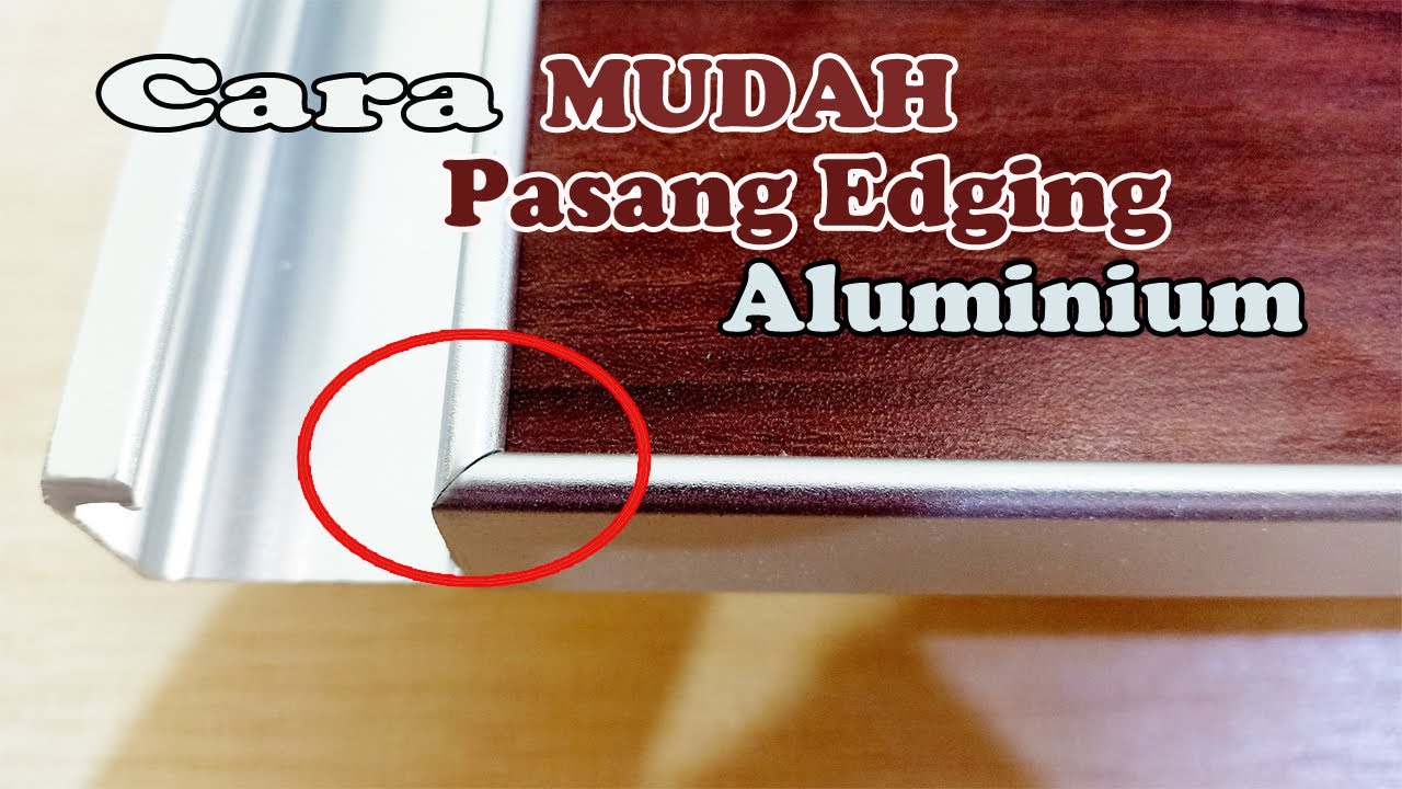 26 Cara Memasang Edging Aluminium RAPI & PRESISI📏📐 (Lengkap dengan
