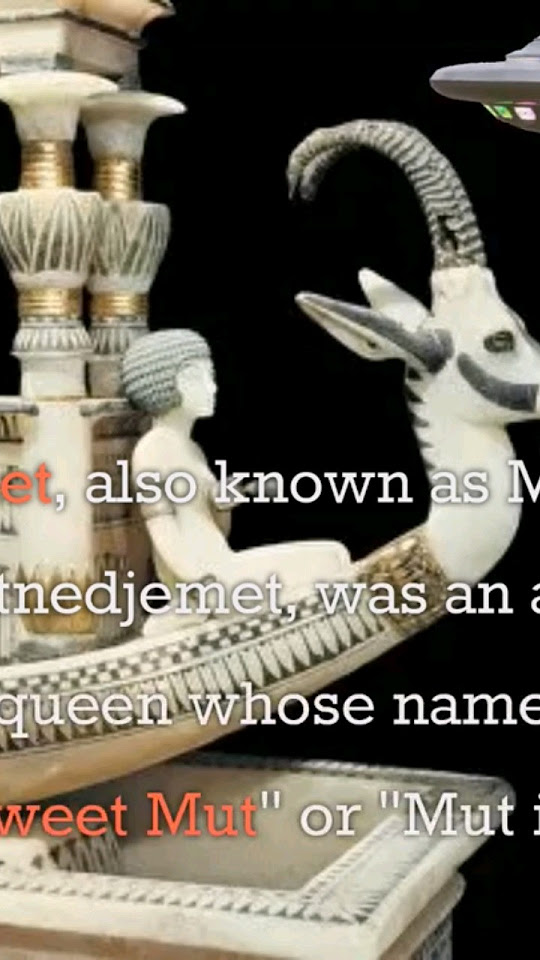 Mutnedjmet an ancient Queen 👑 who was married to the great Pharaoh