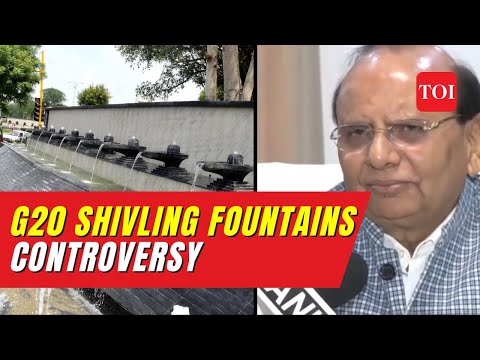 G20 Shivling-Fountain row: ‘Those are art pieces, no problem if anyone sees God', says LG VK Saxena