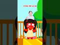 Bé học tiếng Anh qua bài hát: Nguy hiểm khi chơi cầu trượt 😱 | Playground Safety Song #shorts #kids