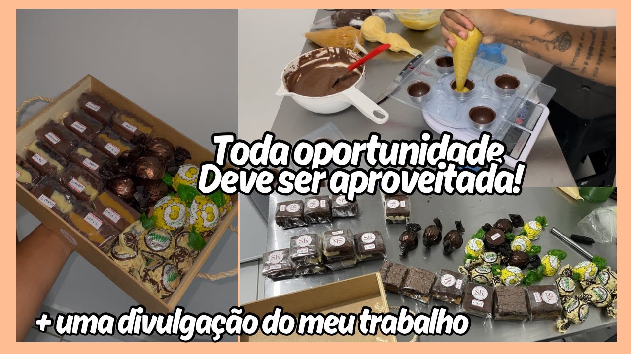 FIZ UMA CAIXA DE DOCES PARA REVENDA EM UMA BARBEARIA/ será que vai dar certo? 