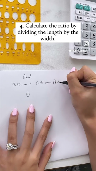 Measure and Find Your Perfect Diamond Ratio At Home 💎🏠