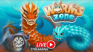🧠 Wormate.io + Worms Zone.io Live Battle | Snake Game Challenge | Road To #1 Leaderboard screenshot 5
