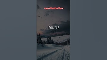سورة الإخلاص بصوت /القارئ عبدالرحمن مسعد