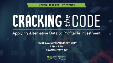 Alternative Data Use Cases and Best Practices - Lucena Research Panel Discussion #2