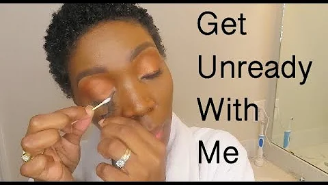 GET UNREADY WITH ME | Nighttime Skincare Routine for Acne Prone Skin
