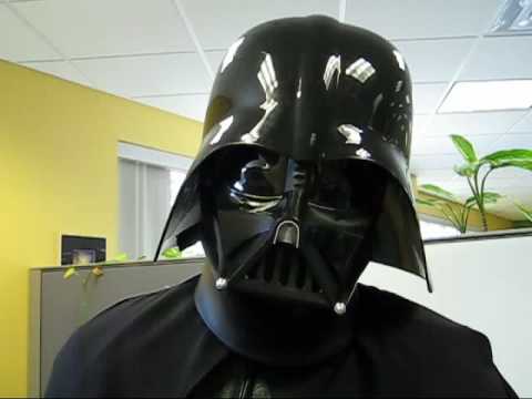 Darth Vader in the office - YouTube