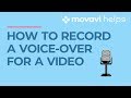 How to record a voice-over? | MOVAVI HELPS