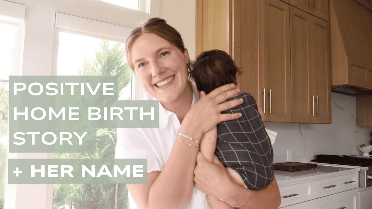 My Positive Home Birth Story | Unmedicated Water Birth