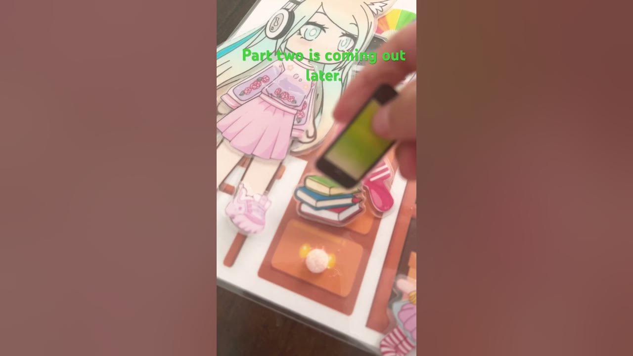 My Gacha paper doll🤩 - YouTube