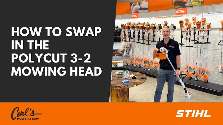 Get More Out of your STIHL FSA 57 with the PolyCut 3-2 Head!