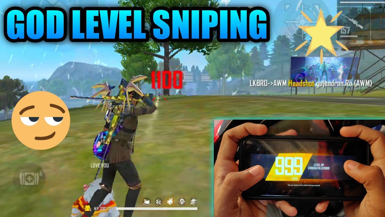 Next Level Awm One Tap | " Legend Of AWM " | Highlights Free Fire - Lkbro AWM