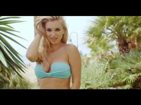 smiling pretty blond woman in beach wear vkhlgxlo 1080 D - smiling pretty blond woman in beach wear