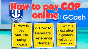 How to Pay MARINA using GCASH | COP Online