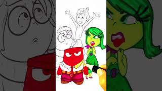 Emotions Inside Out 2 Coloring Pages #insideout2 #coloring