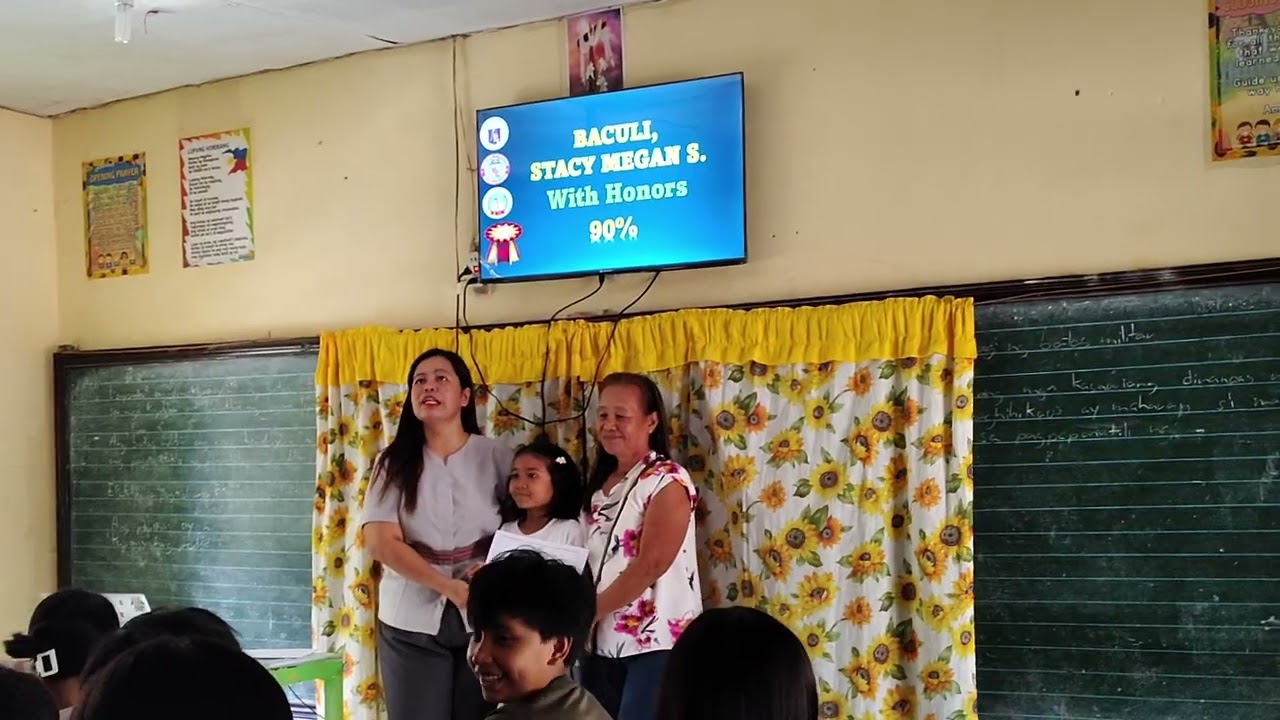 3rd Quater Recognition! Congrats Anak