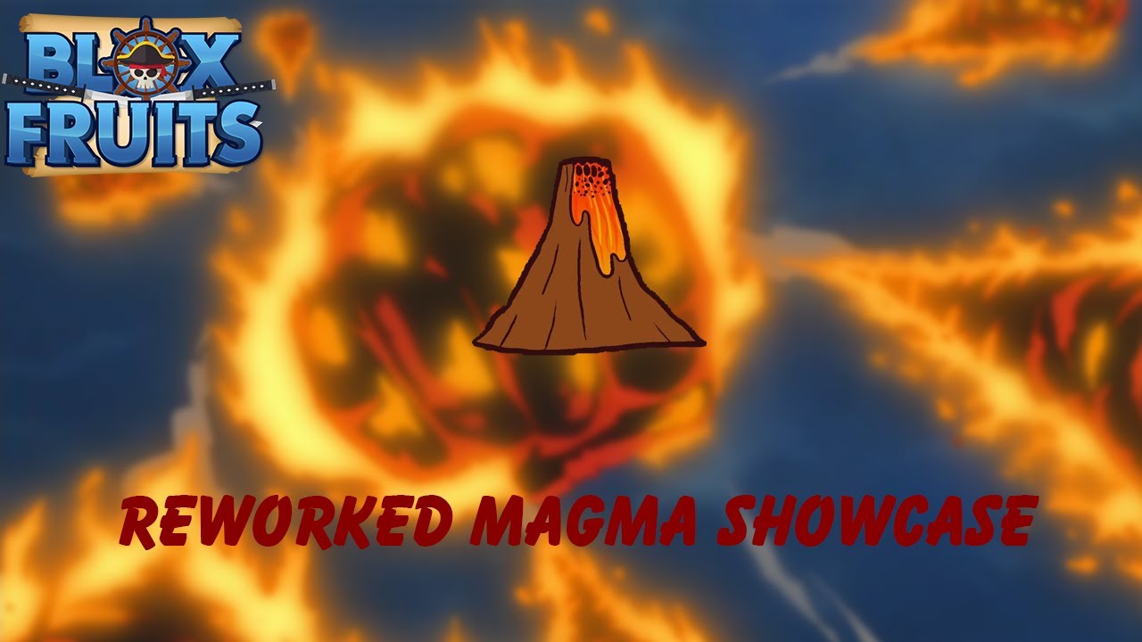 Magma Fruit Awakened Showcase - Blox Fruits #roblox #bloxfruits #fyp